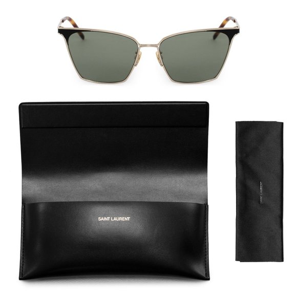 Saint Laurent Cat Eye Sunglasses SL429 002 56